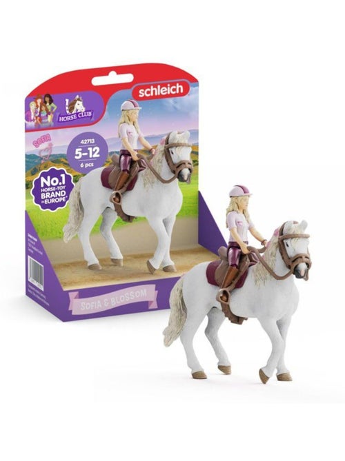 Figurines sofia et blossom, schleich 42713 horse club, dès 4 ans - Kiabi