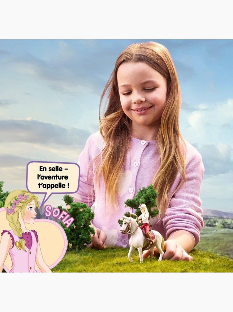 Figurines sofia et blossom, schleich 42713 horse club, dès 4 ans Blanc - Kiabi