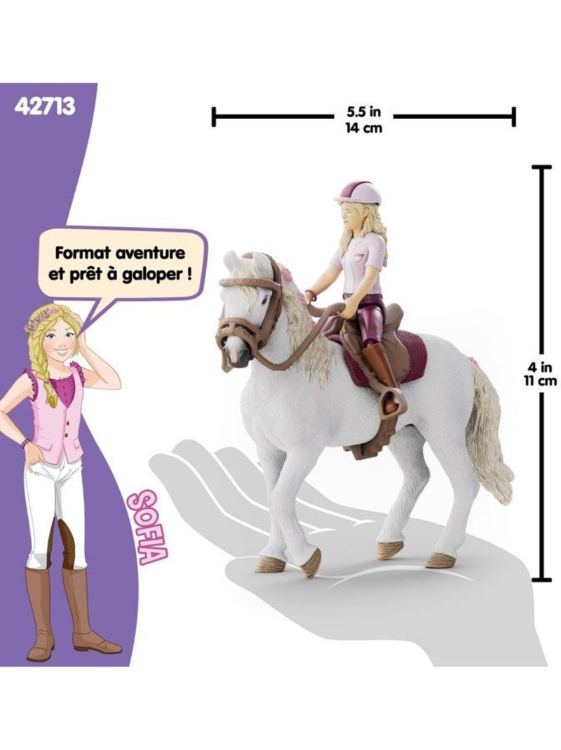 Figurines sofia et blossom, schleich 42713 horse club, dès 4 ans Blanc - Kiabi