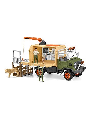 Figurines Wild Life : Gros camion sauvetage d'animaux