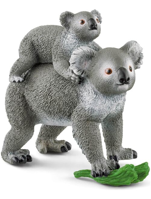 Figurines Wild life : Maman et Bébé Koala - Kiabi