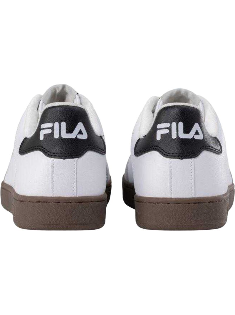 Fila - Baskets COURTBAY Blanc Marron - Kiabi