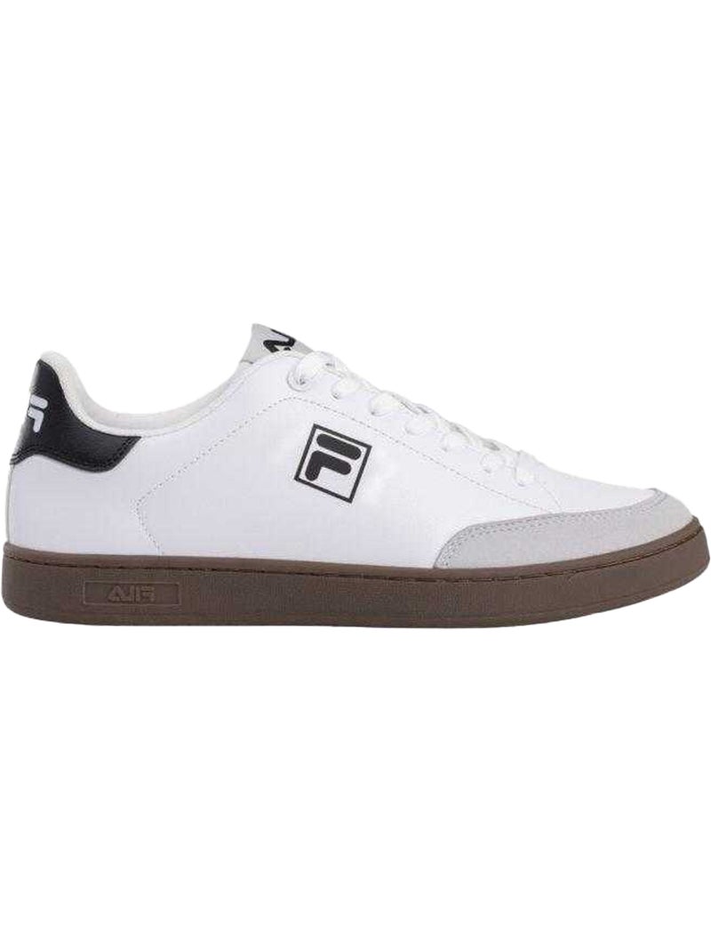 Fila - Baskets COURTBAY Blanc Marron - Kiabi