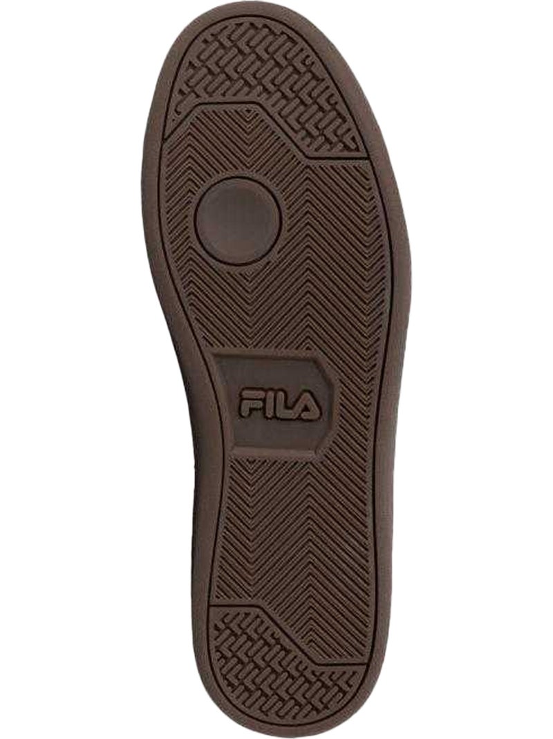 Fila - Baskets COURTBAY Blanc Marron - Kiabi