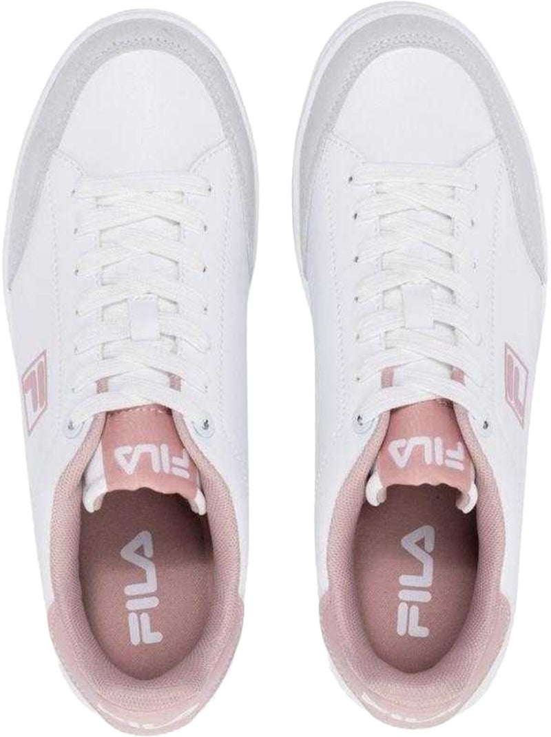 Fila - Baskets COURTBAY Blanc Rose - Kiabi