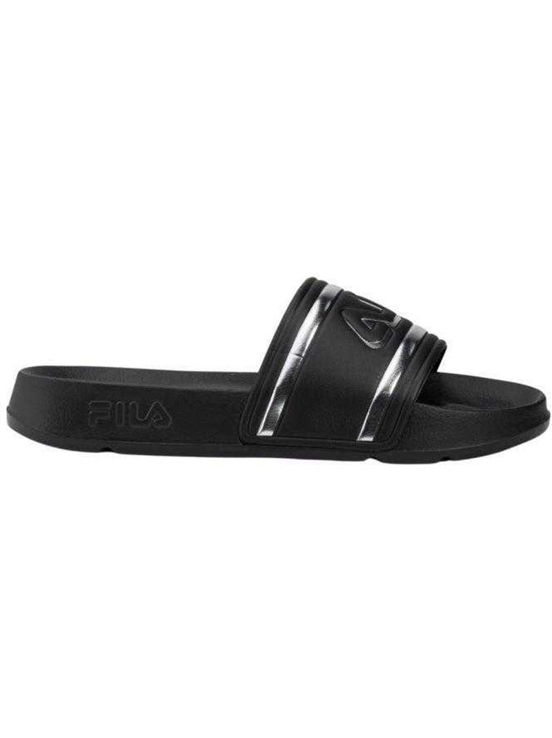 Fila - Claquettes motif/style logo MORRO BAY Noir - Kiabi