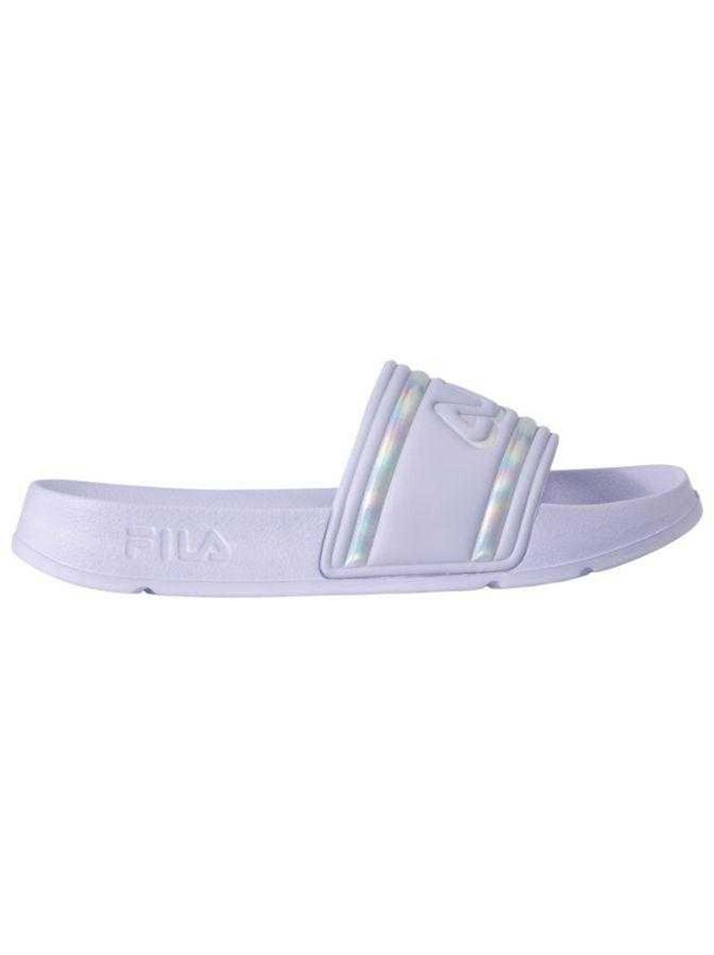 Fila - Claquettes motif/style logo MORRO BAY Violet clair - Kiabi