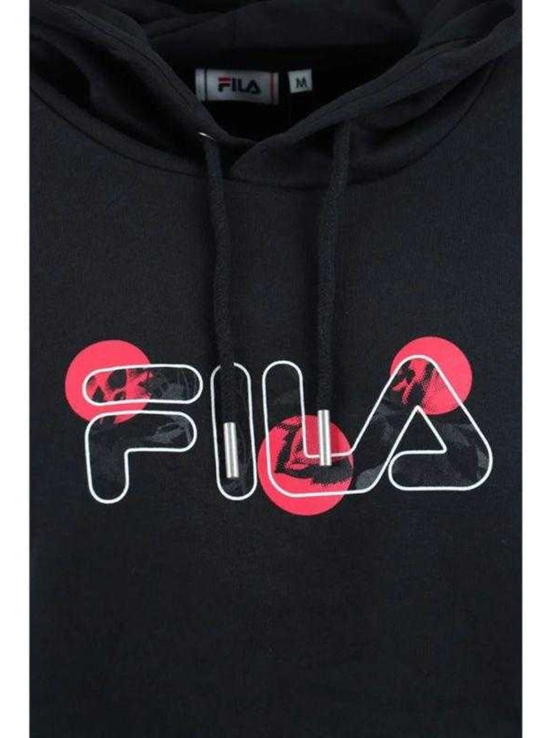 Fila - Sweat à capuche BELLAGIO Noir - Kiabi