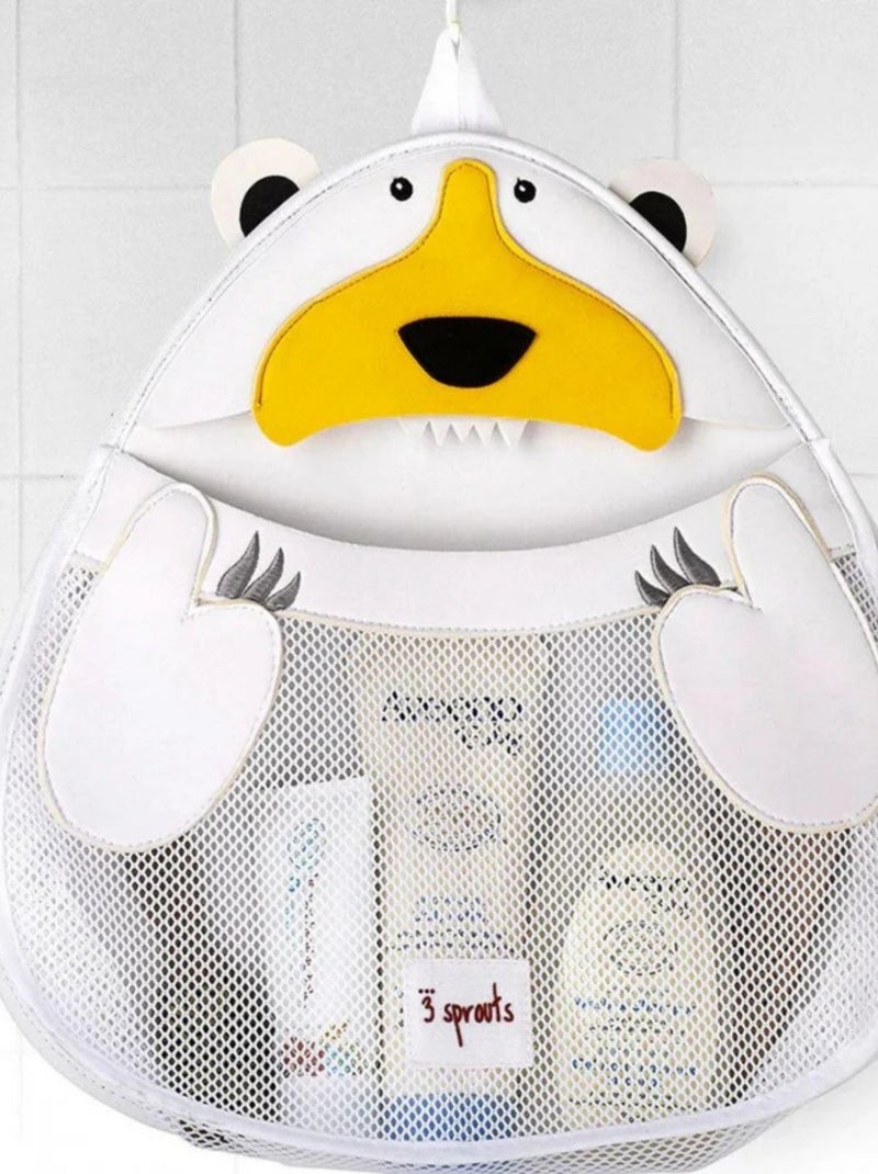 Filet de rangement pour le bain Ours Polaire Blanc - Kiabi