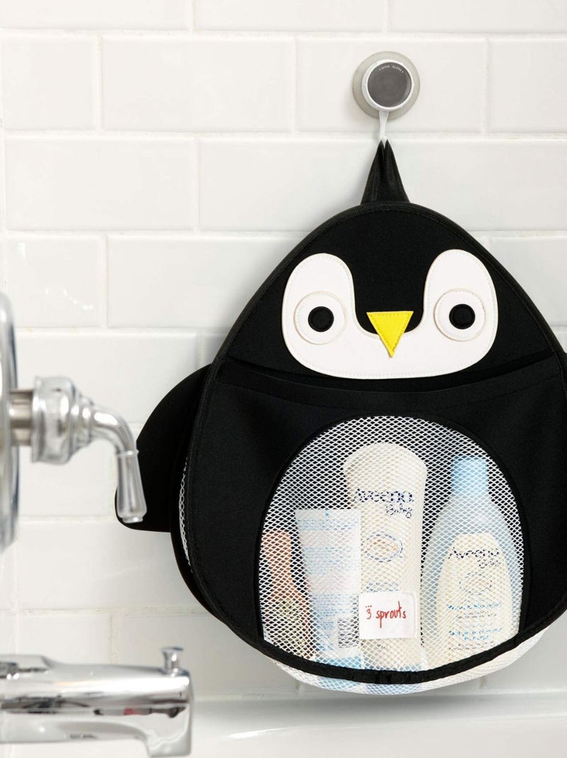Filet de rangement pour le bain Pingouin Noir - Kiabi
