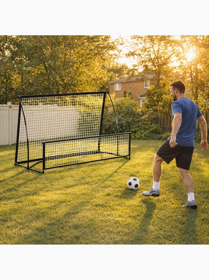 Filet de rebond football double face Noir - Kiabi