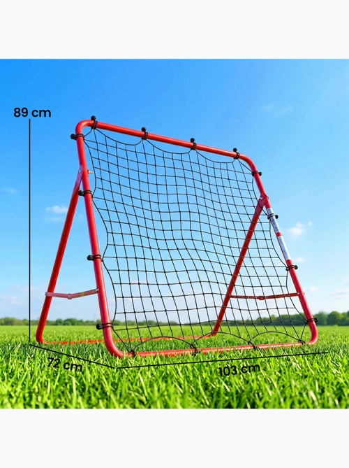 Filet de rebond football pliable réglable 5 angles - Kiabi