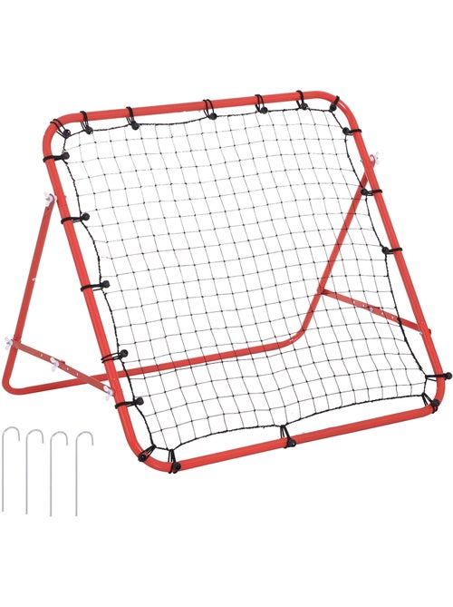 Filet de rebond pliable inclinaison réglable PE métal - Kiabi