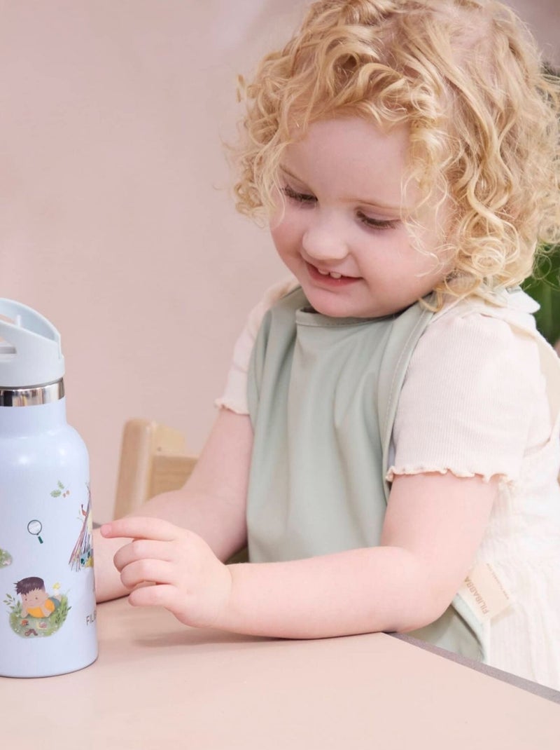 Filibabba - Gourde acier inoxydable Petits Explorateurs Bleu - Kiabi