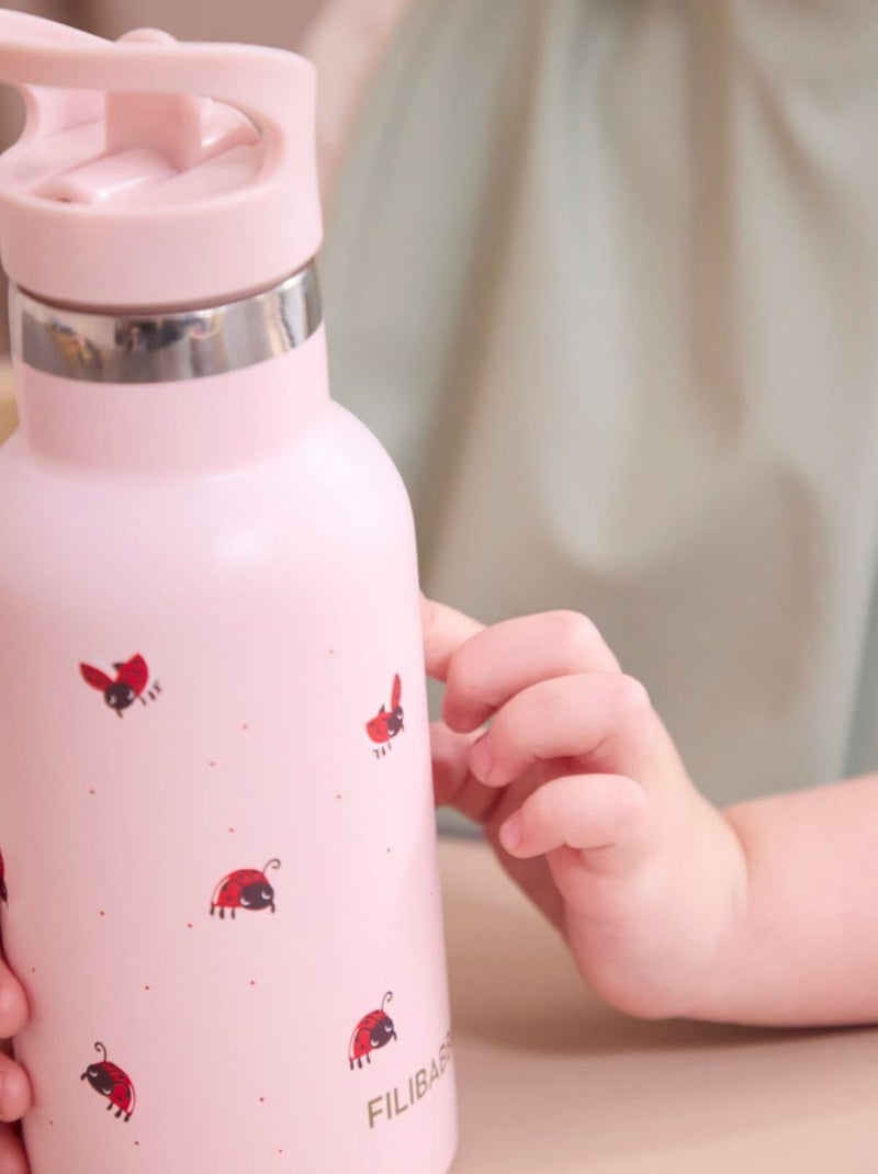 Filibabba - Gourde en acier inoxydable Lucky Rose - Kiabi
