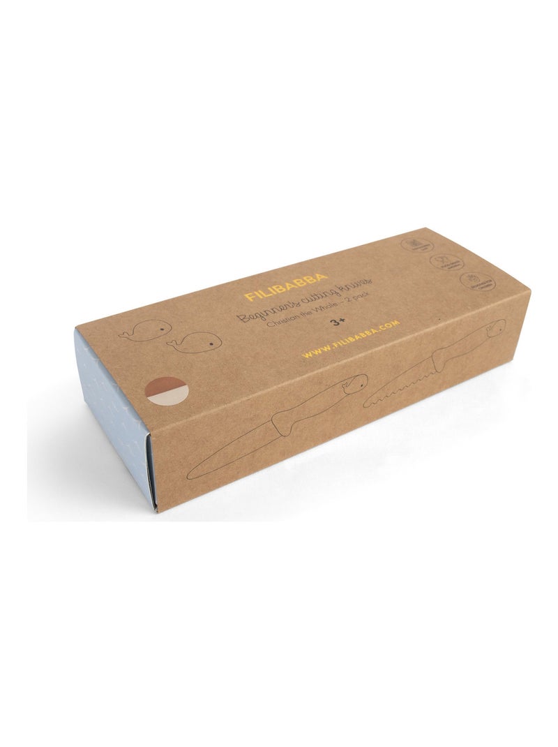 Filibabba - Lot de 2 couteaux Marron - Kiabi