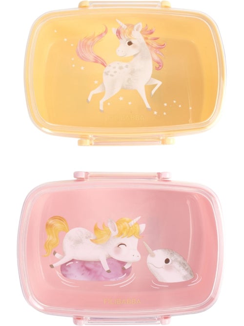 Filibabba - Lot de 2 lunch box - Kiabi Filibabba - Lot de 2 lunch box - Kiabi