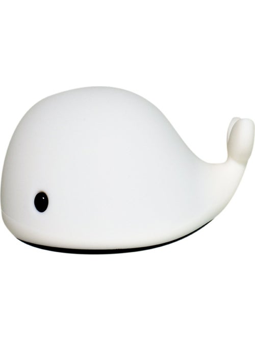 Filibabba - Mini veilleuse LED silicone Christian la baleine - Kiabi