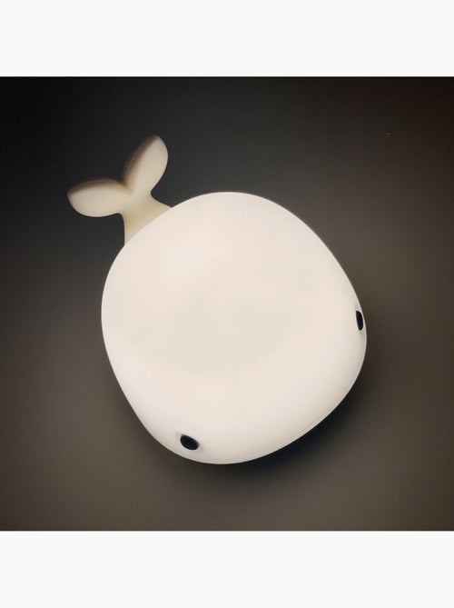 Filibabba - Mini veilleuse LED silicone Christian la baleine - Kiabi