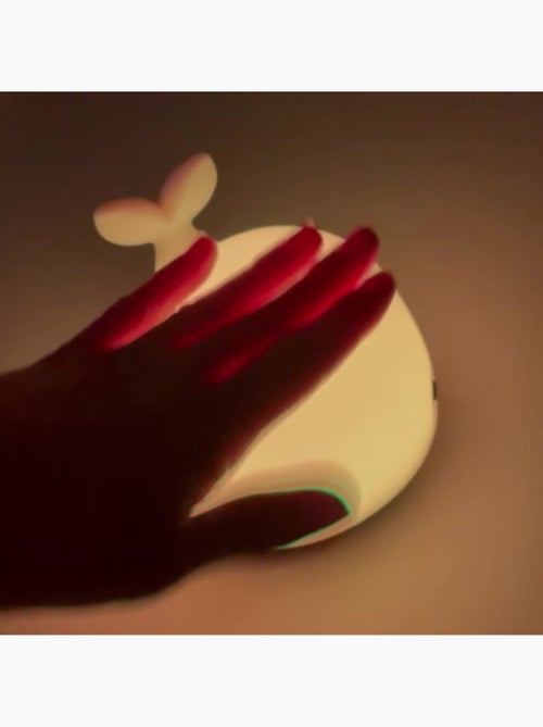 Filibabba - Mini veilleuse LED silicone Christian la baleine - Kiabi