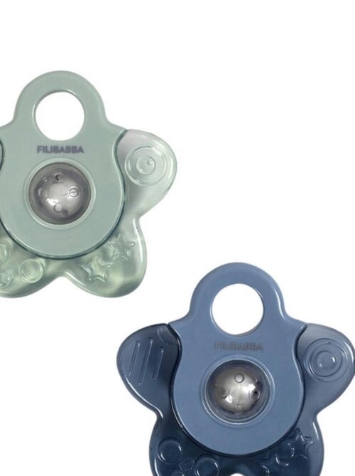 Filibabba | Lot de 2 anneaux de dentition réfrigérants Étoiles - Kiabi Filibabba | Lot de 2 anneaux de dentition réfrigérants Étoiles - Kiabi