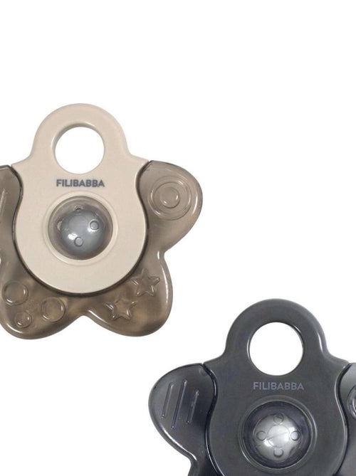 Filibabba | Lot de 2 anneaux de dentition réfrigérants Étoiles - Kiabi Filibabba | Lot de 2 anneaux de dentition réfrigérants Étoiles - Kiabi