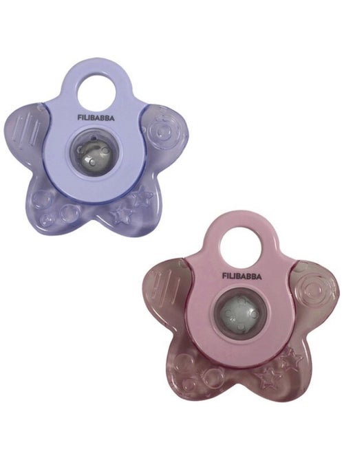 Filibabba | Lot de 2 anneaux de dentition réfrigérants Étoiles - Kiabi