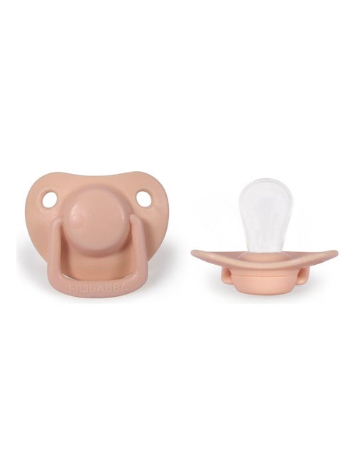 Filibabba | Lot de 2 sucettes anatomique en silicone 0-6m - Kiabi
