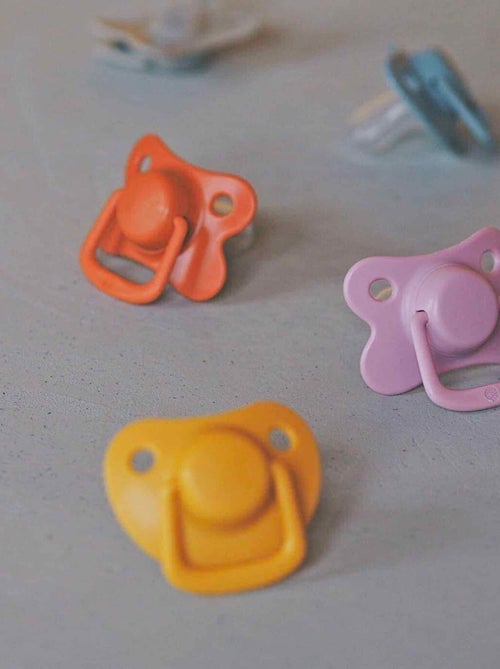 Filibabba | Lot de 2 sucettes anatomique en silicone 0-6m - Kiabi