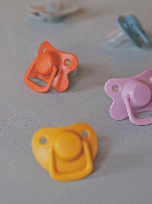 Filibabba | Lot de 2 sucettes anatomique en silicone 6 mois et + - Kiabi