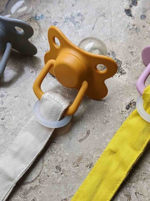 Filibabba | Lot de 2 sucettes anatomique en silicone 6 mois et + - Kiabi