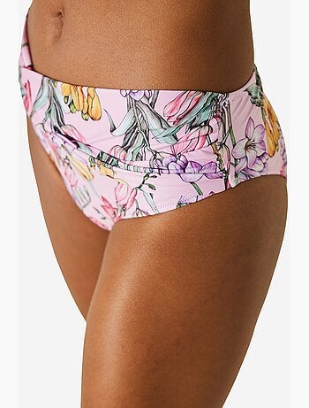 Filipa bas de bikini à fleurs avec twist penti