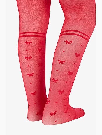 Fille pretty bowtie stripe collant penti