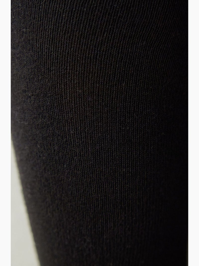 Fille pretty koton collant penti Noir - Kiabi