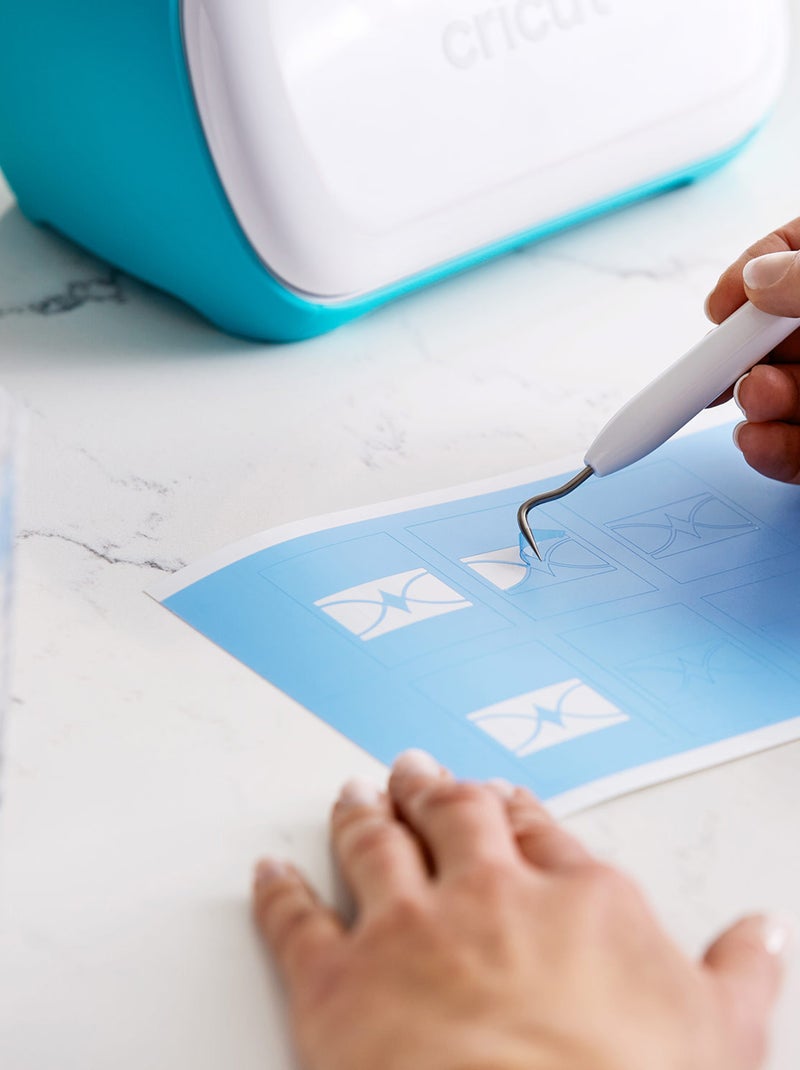 Film de pochoir flexible 'Smart' Cricut - 13,9 x - Cricut Bleu Bleu - Kiabi