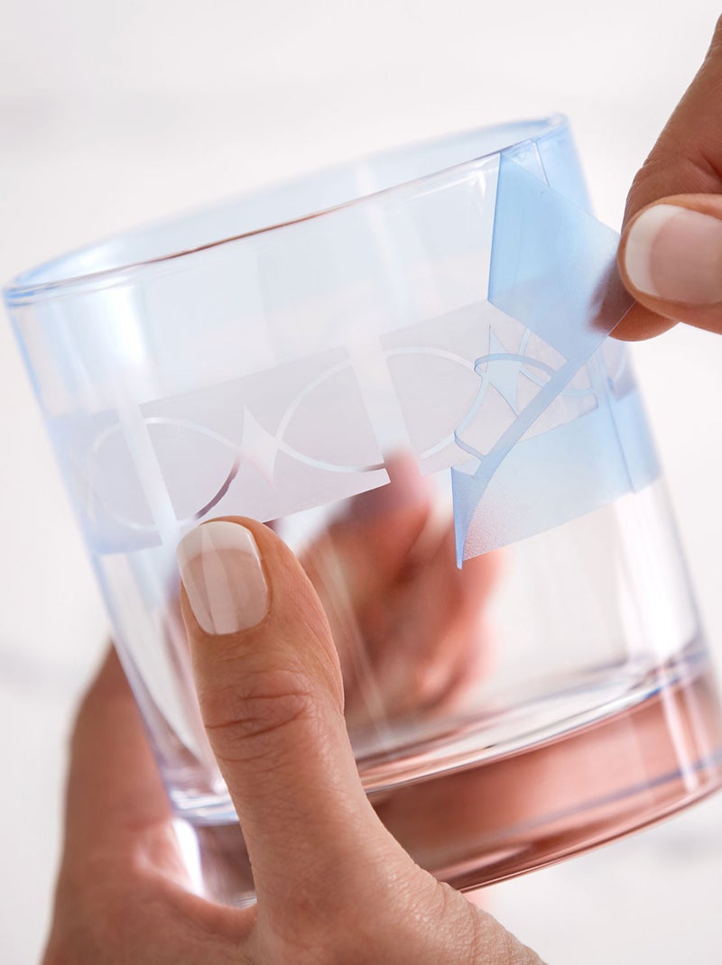 Film de pochoir flexible 'Smart' Cricut - 13,9 x - Cricut Bleu Bleu - Kiabi