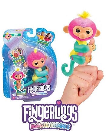 Fingerlings - lansay - magic moods jade - jeu de récré - dès 5 ans