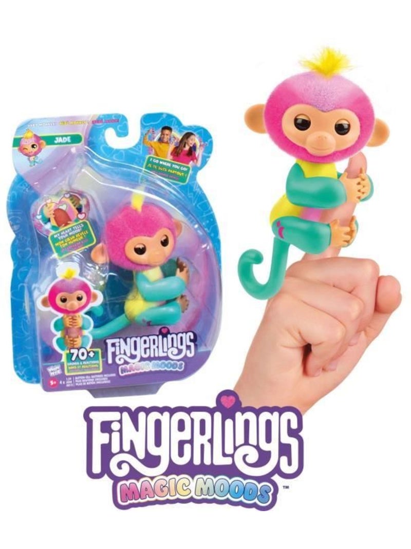 Fingerlings - lansay - magic moods jade - jeu de récré - dès 5 ans Bleu - Kiabi