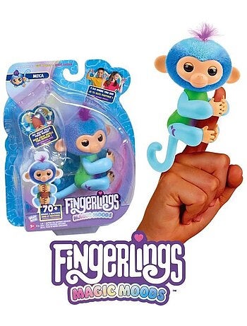 Fingerlings - lansay - magic moods mica - jeu de récré - dès 5 ans