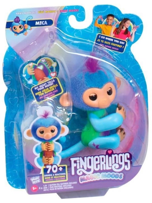 Fingerlings - lansay - magic moods mica - jeu de récré - dès 5 ans - Kiabi