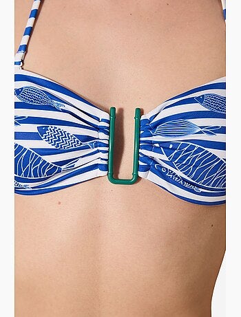 Finny haut de bikini bandeau penti