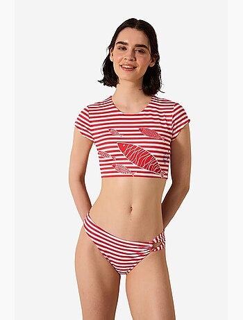 Finy tee haut de bikini rayé penti