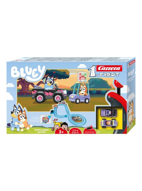 First Circuit de voiture Bluey & Bingo - Lets Go - Kiabi
