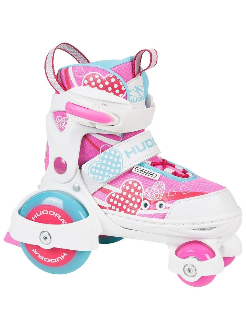 Firts Quad Girl, mon premier roller. Taille 26-29 Rose - Kiabi