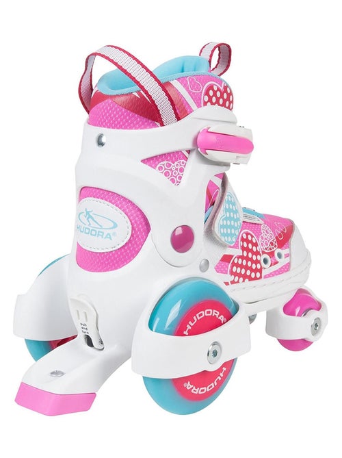 Firts Quad Girl, mon premier roller. Taille 26-29 - Kiabi Firts Quad Girl, mon premier roller. Taille 26-29 - Kiabi