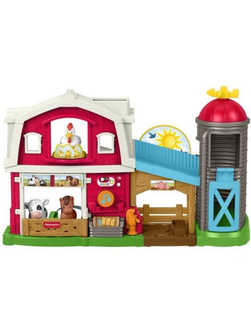 Fisher-price - coffret multilingue little people - les animaux de la ferme - fisher-price - jgx08 - Kiabi