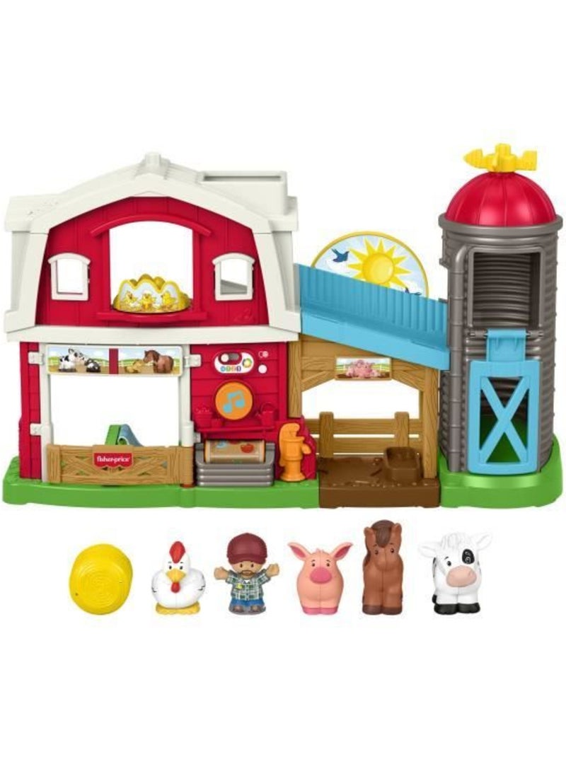Fisher-price - coffret multilingue little people - les animaux de la ferme - fisher-price - jgx08 Multicolore - Kiabi