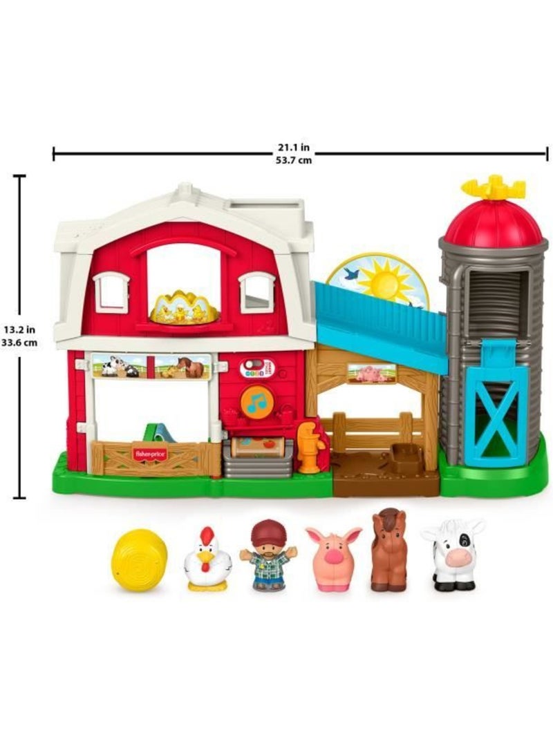 Fisher-price - coffret multilingue little people - les animaux de la ferme - fisher-price - jgx08 Multicolore - Kiabi