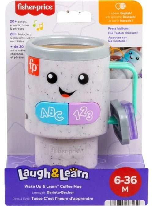 Fisher-Price - Jouet d'éveil interactif : tasse à café - Kiabi