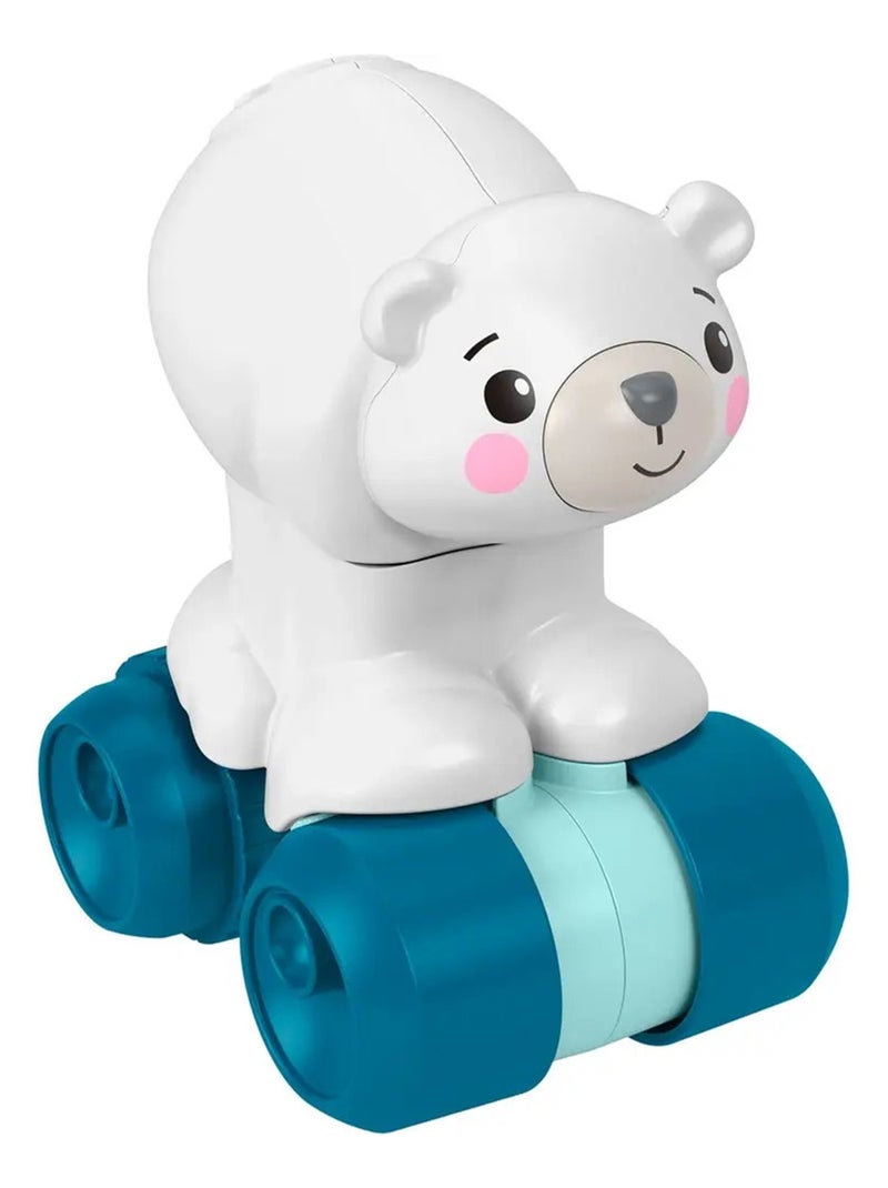 Fisher-Price - Ours polaire à poursuivre Bleu - Kiabi